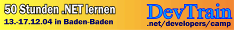 DevTrain Camp - schneller zum .NET Developer